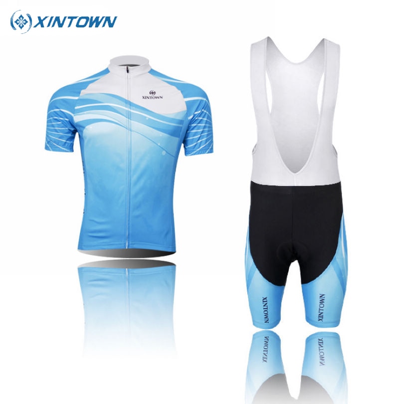 XINTOWN Blue Men Cycling   Bib ݹ Ŭ Ropa Ciclismo   Bike Sport Jersey